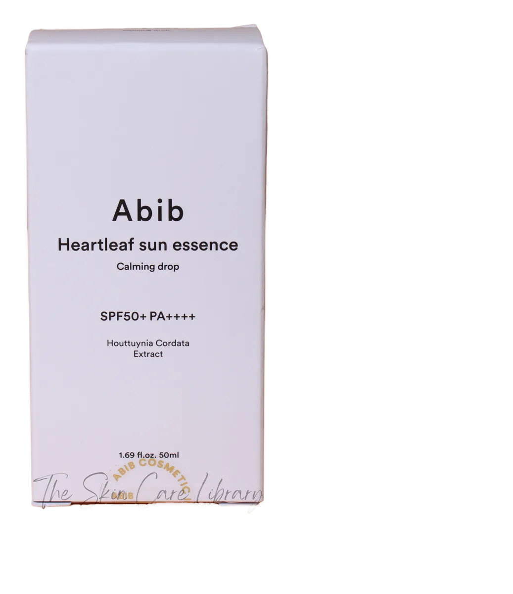 Abib Heartleaf Sun Essence Calming Drops SPF 50
