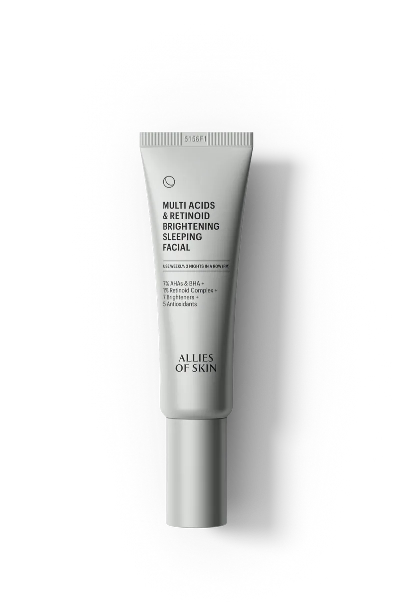 Allies of Skin Multi-Acid and Retinoid Brightening Sleeping Facial