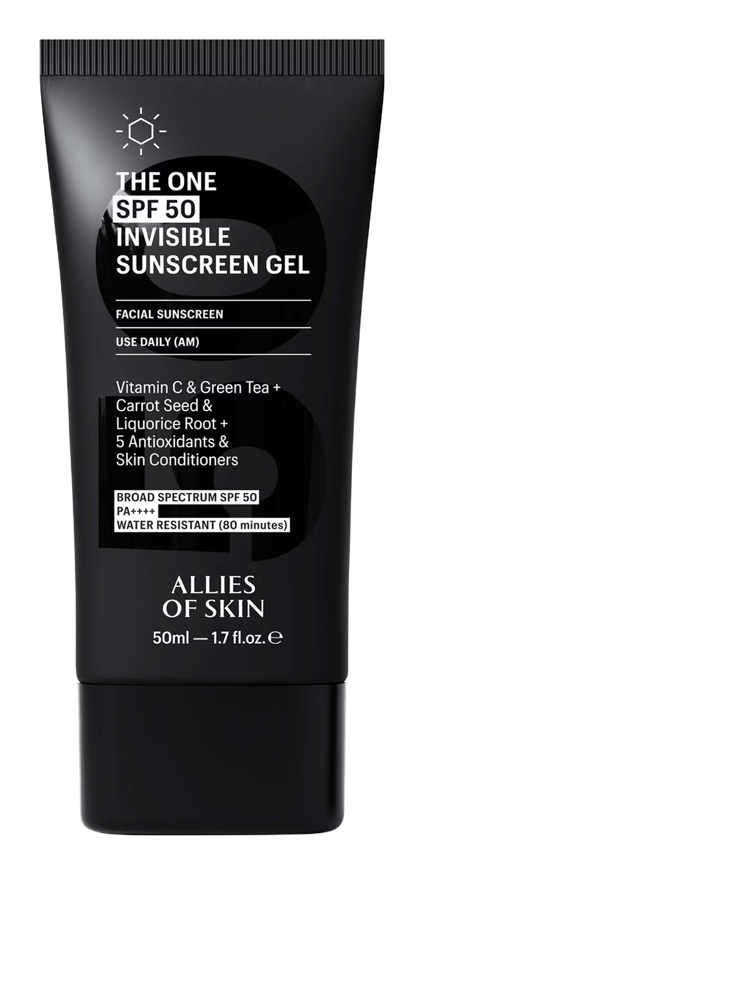 One SPF 50 Invisible Sunscreen Gel