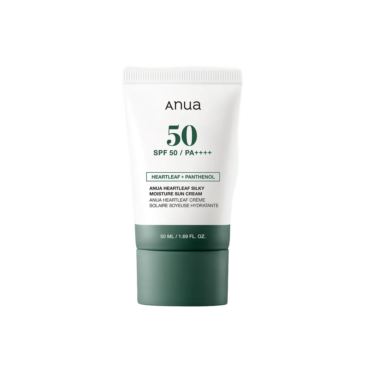 Anua Heartleaf Silky Moisture Sun Cream