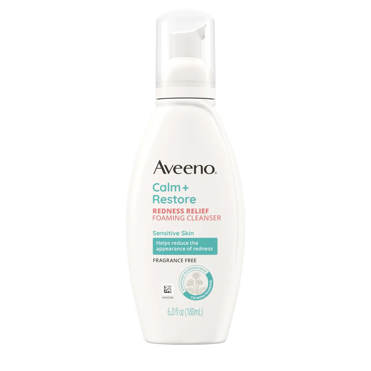 Aveeno Calm + Restore Redness Relief Foaming Cleanser