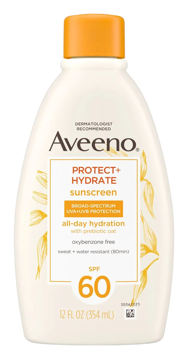 Aveeno Ultra-Light Hydrating Daily Sunscreen Lotion SPF 60+