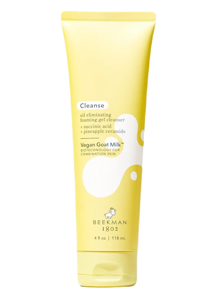 Vegan Goat Milk Oil Eliminating Foaming Gel Cleanser