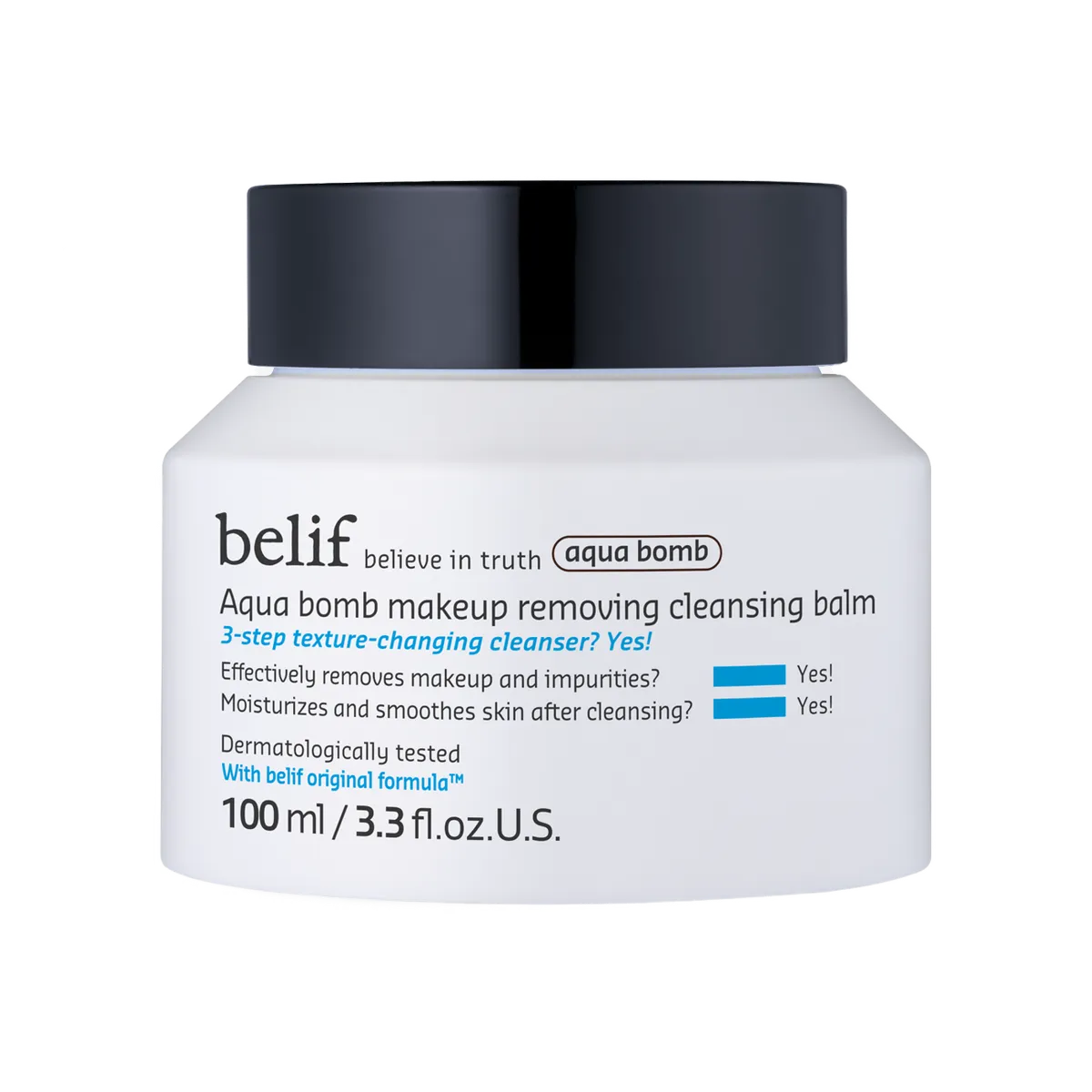 belif Aqua Bomb Makeup Removing Cleansing Balm