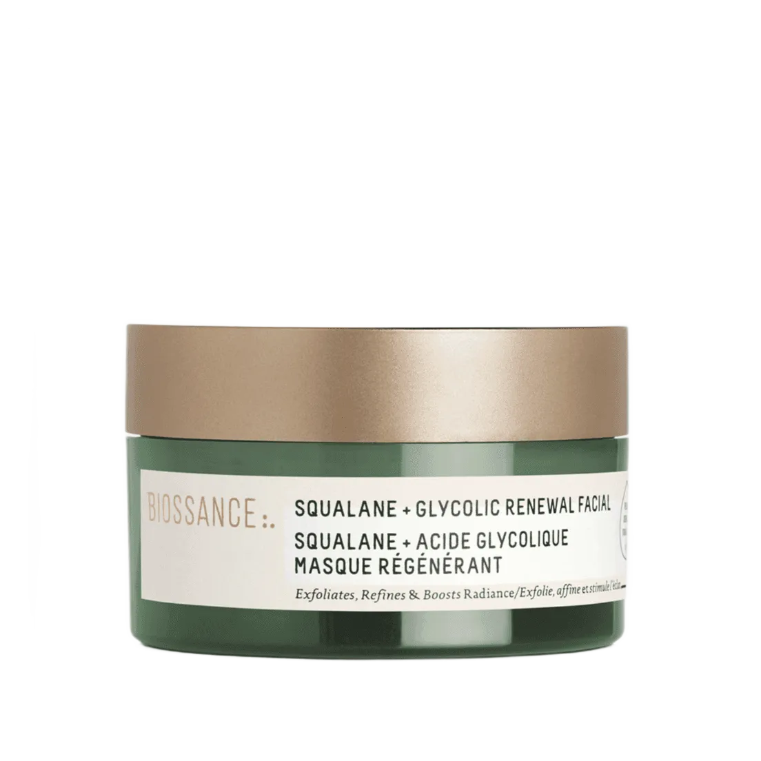 Biossance Squalane + Glycolic Acid Renewing Mask