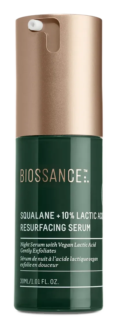 Squalane + Lactic Acid Resurfacing Night Serum