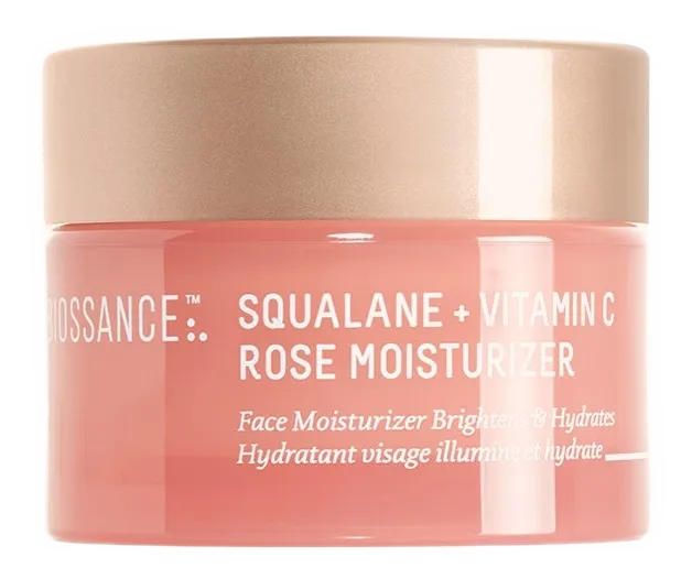 Biossance Squalane + Vitamin C Rose Moisturizer