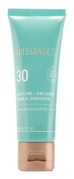 Squalane + Zinc Sheer Mineral Sunscreen SPF 30