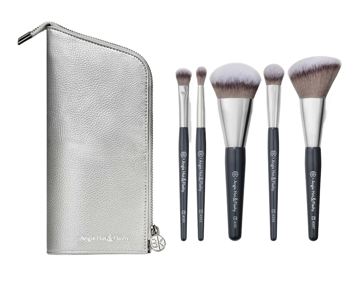 BK Beauty Angie Hot and Flashy Travel Brush Set