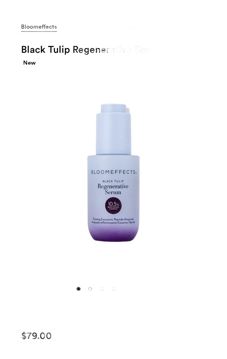 Black Tulip Regenerative Brightening Serum