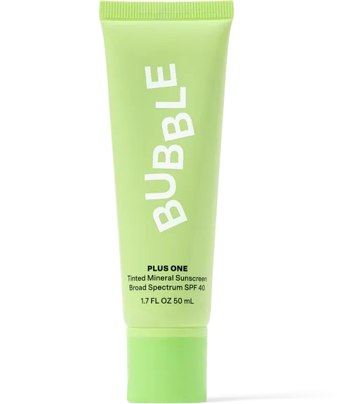Plus One Tinted Mineral Sunscreen Broad Spectrum SPF 40