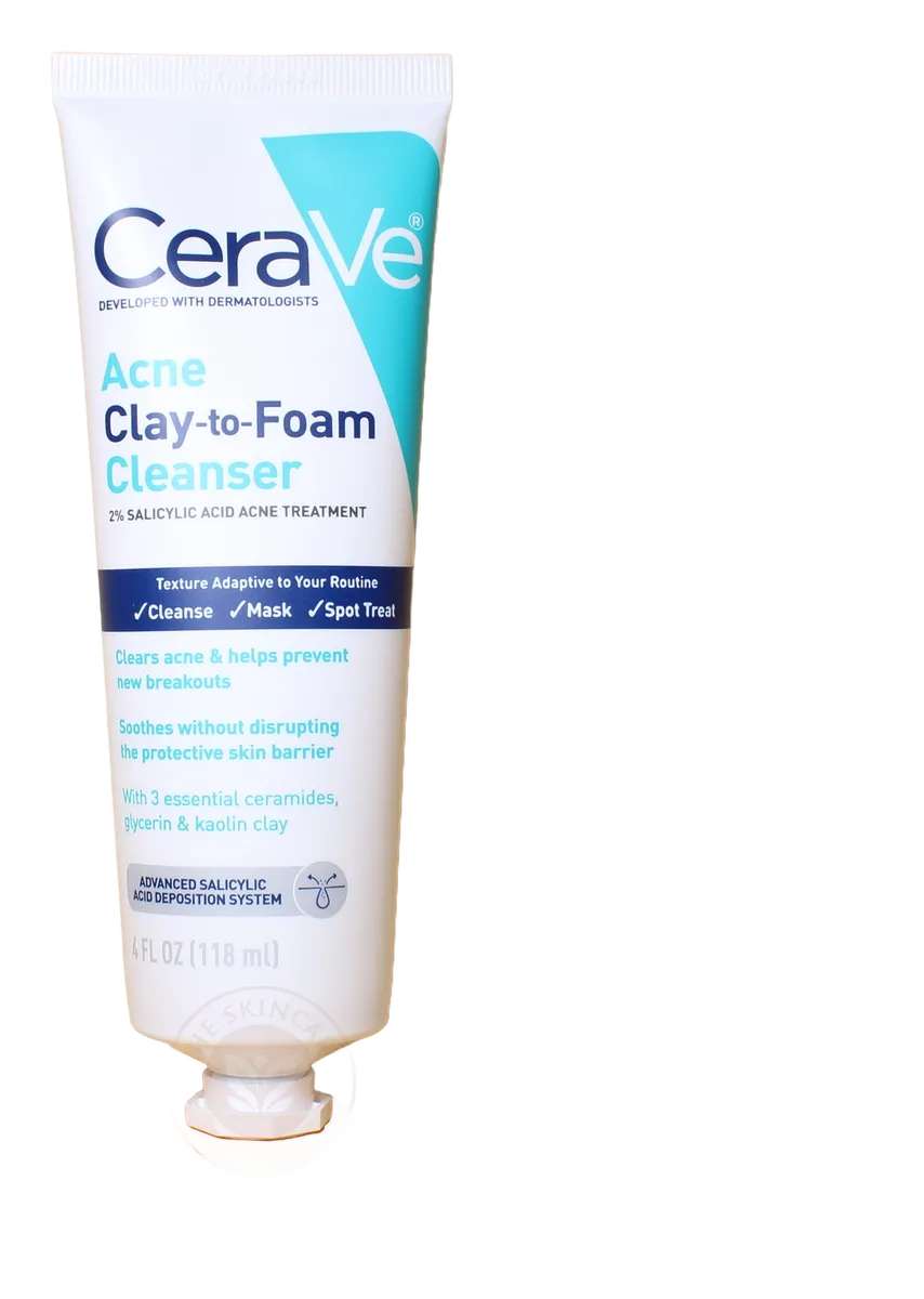CeraVe Acne Clay to Foam Cleanser