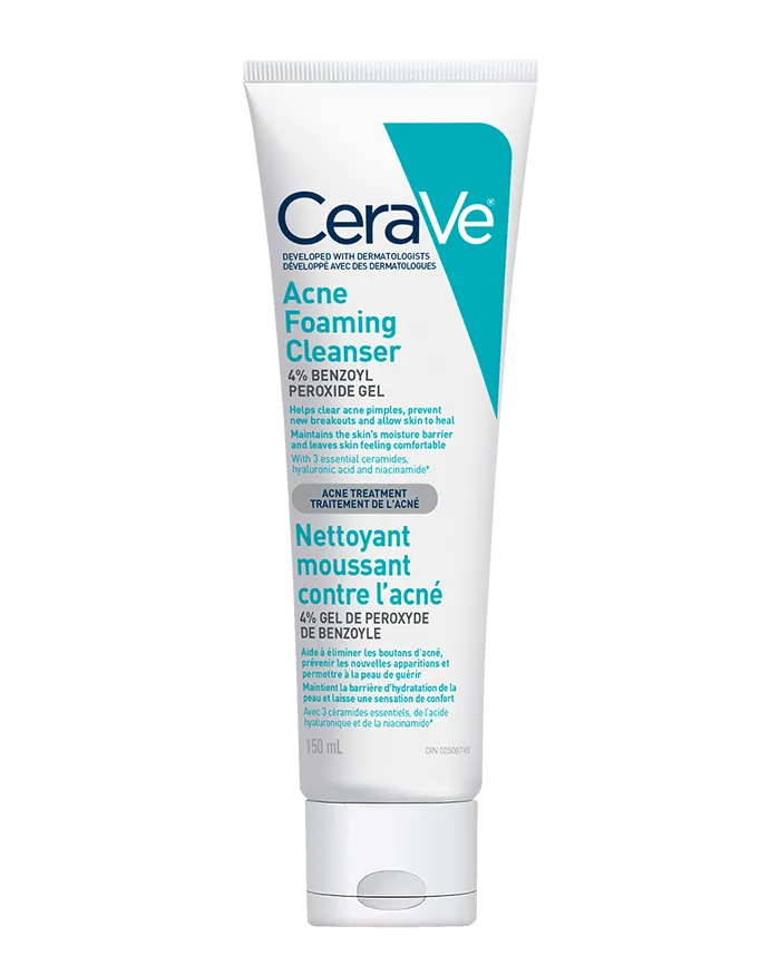 CeraVe Benzoyl Peroxide Cleanser