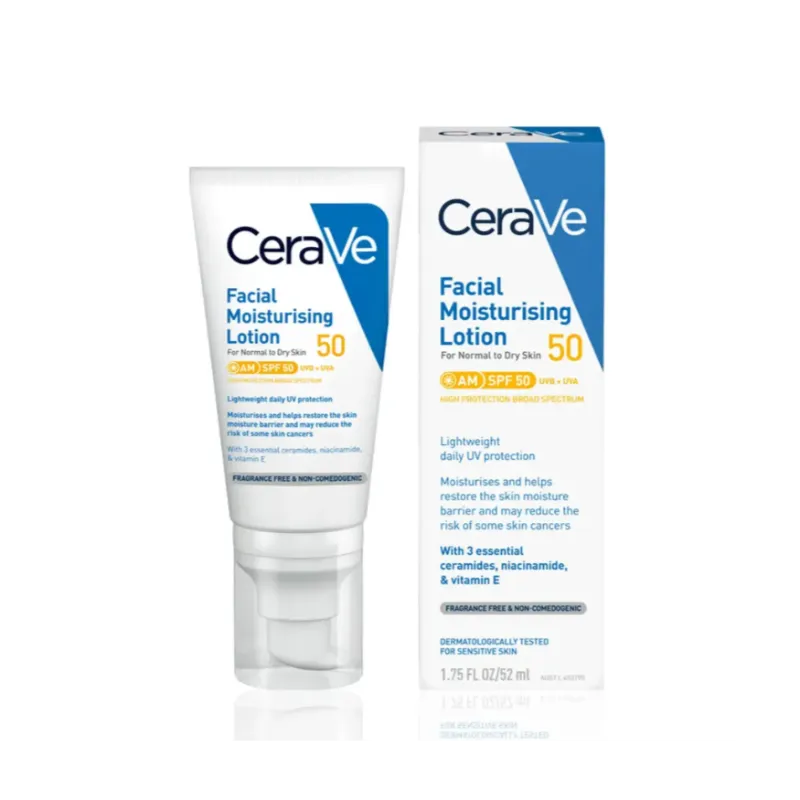 CeraVe Facial Moisturizing Lotion SPF 50