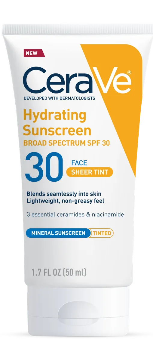 CeraVe Tinted Mineral Sunscreen