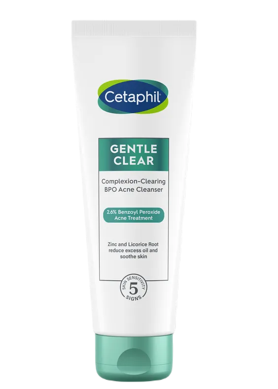 Cetaphil Gentle Clear Complexion Clearing BPO Acne Cleanser