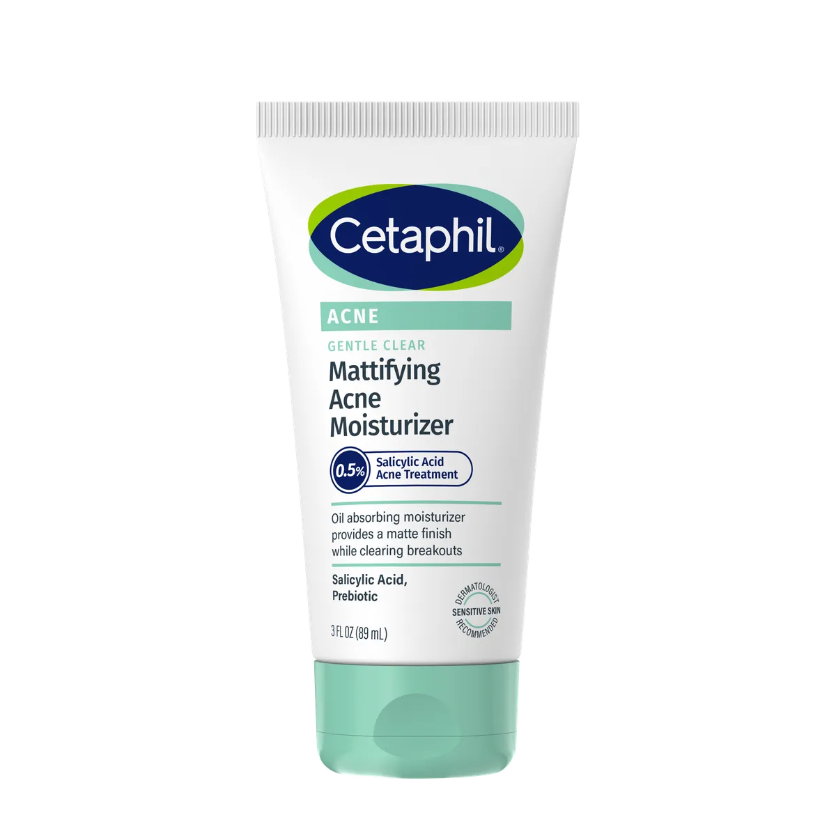 Cetaphil Mattifying Acne Moisturizer Salicylic Acid Treatment