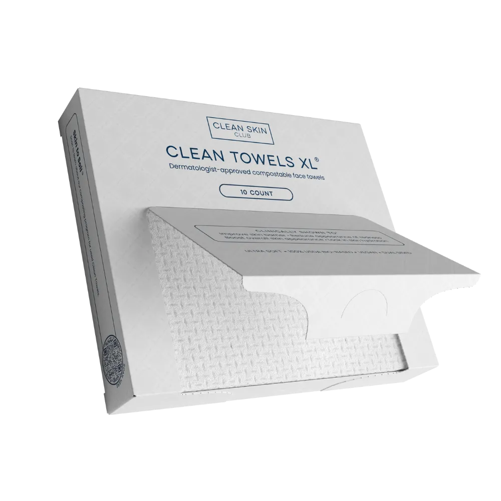 Clean Skin Club Disposable face towels