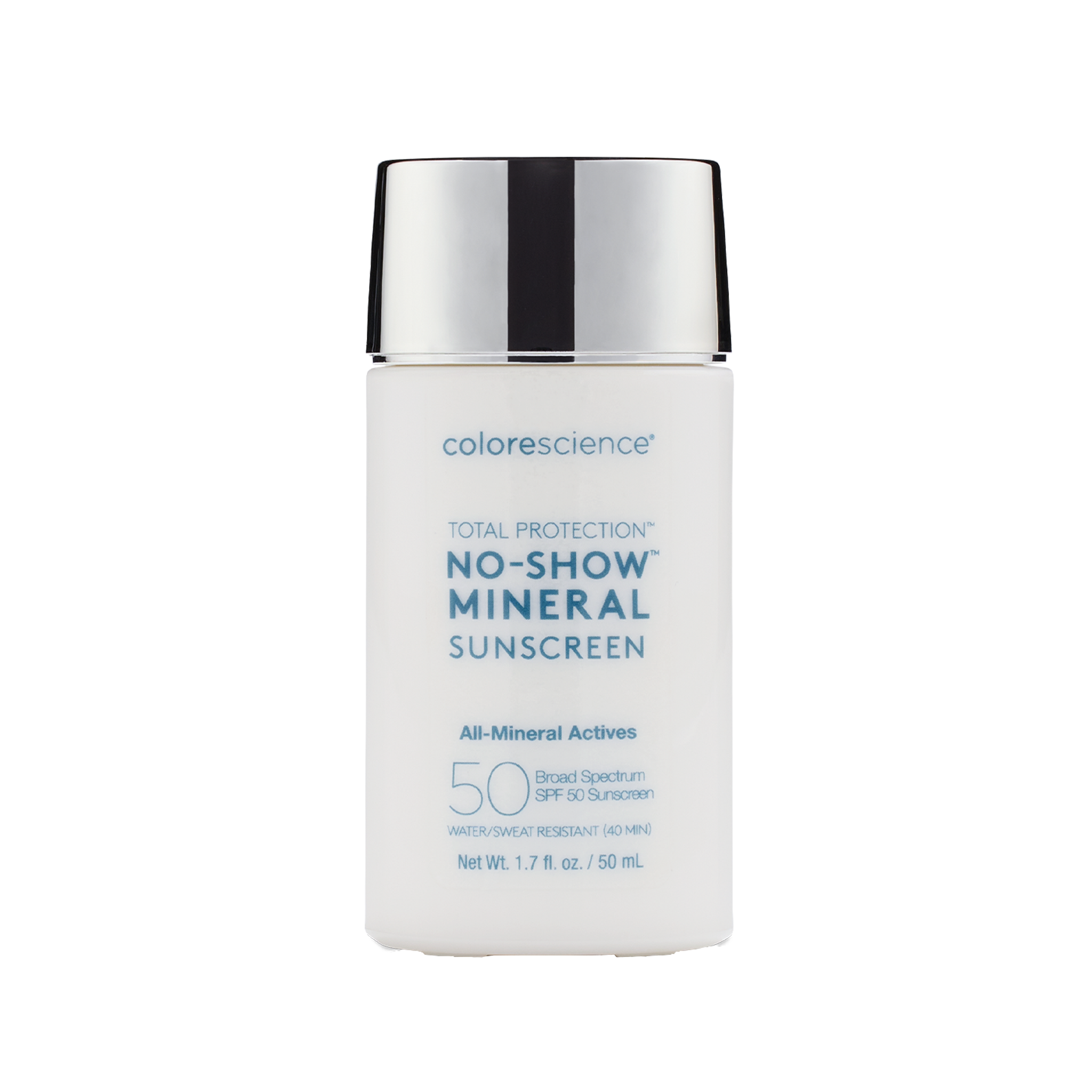 No-show mineral sunscreen
