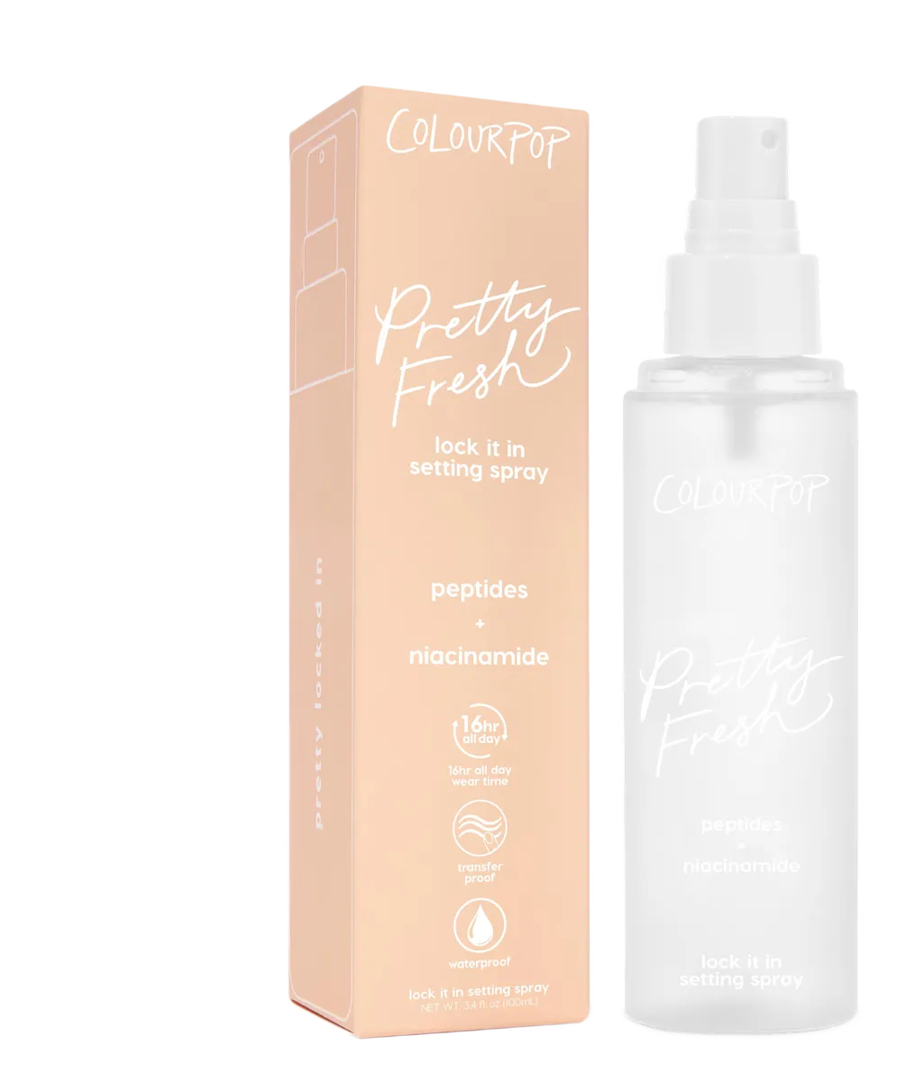 Pretty Fresh Peptides Niacinamide Lock It In Setting Spray