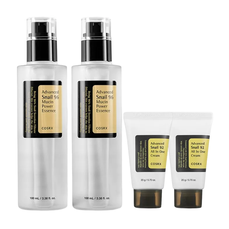 COSRX Advanced Snail 96 Mucin Power Essence & All-in-One Cream Set