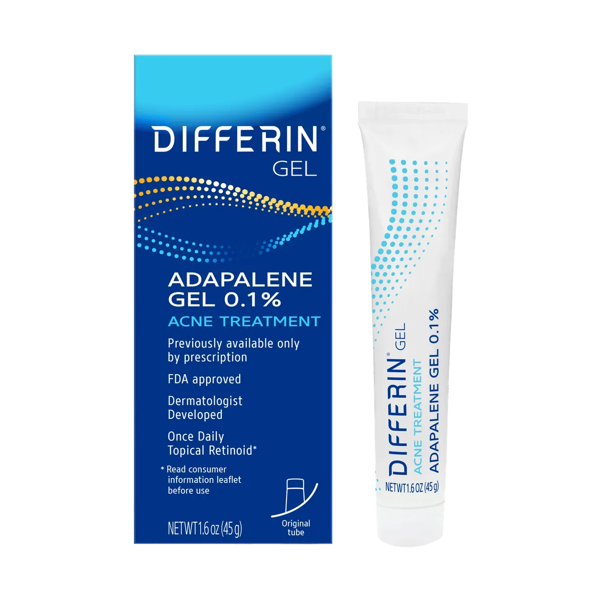 Differin Adapalene Gel 0.1%