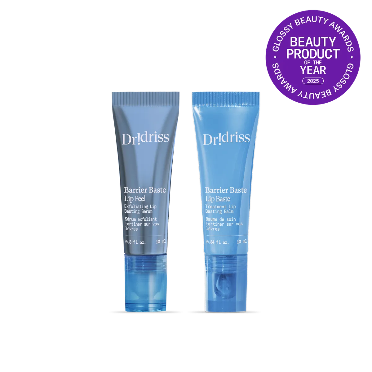Barrier-Based Lip Peel and Lip Base Duo