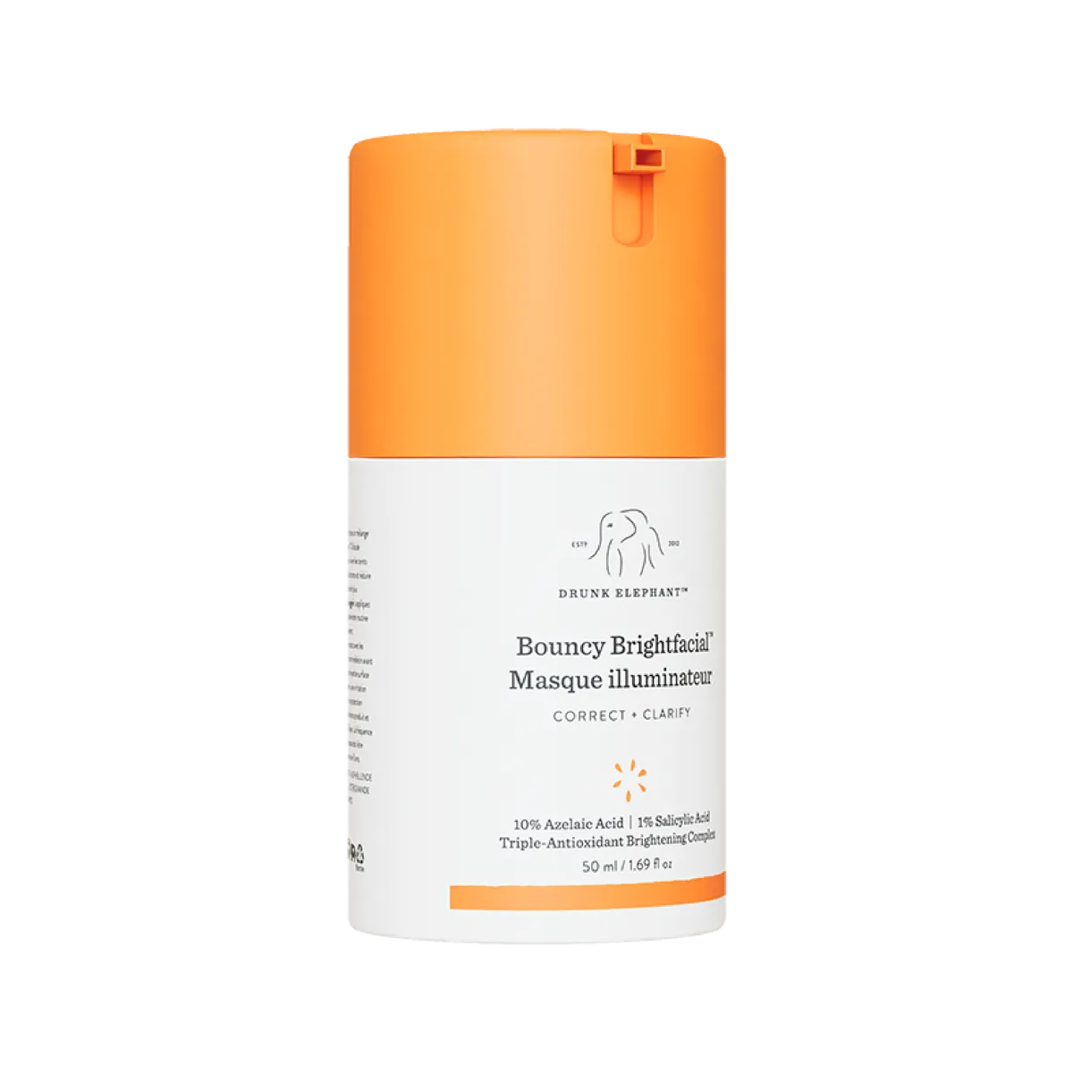 Drunk Elephant Bouncy Bright Facial Brightening Mask