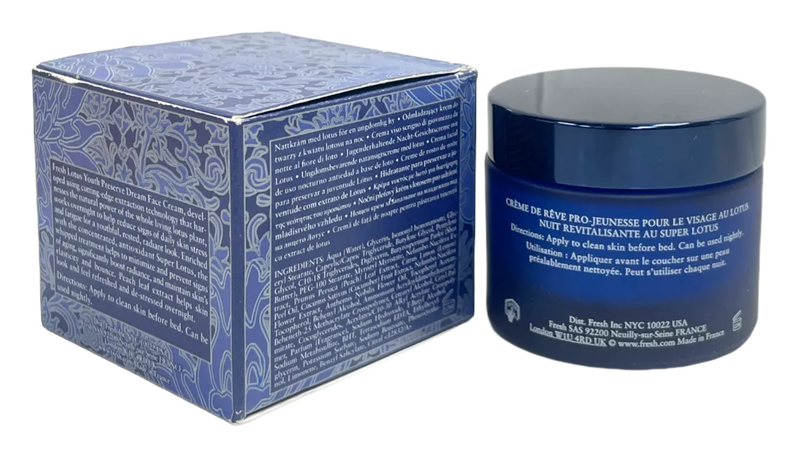 Fresh Lotus Youth Preserve Dream Face Cream
