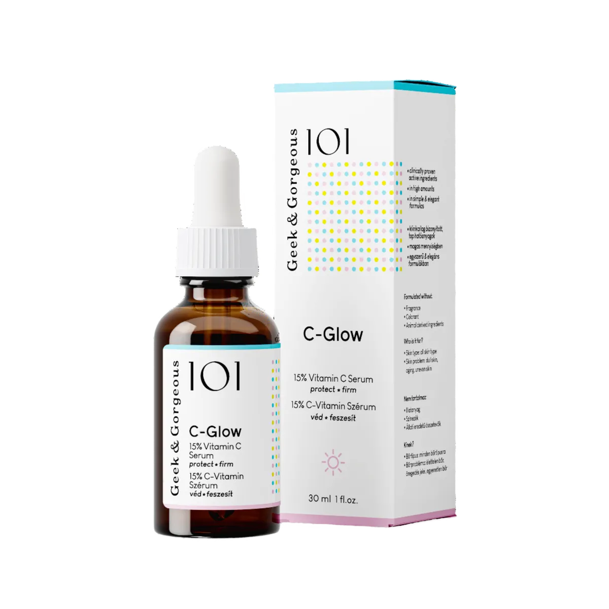 Geek & Gorgeous C Glow 15% Vitamin C Serum