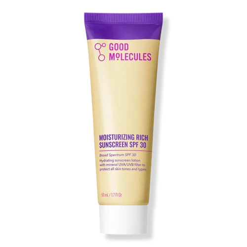 Good Molecules Moisturizing Rich Sunscreen SPF 30