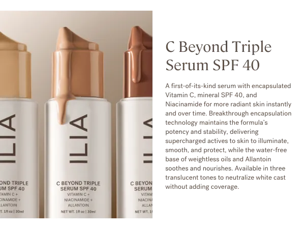 C Beyond Triple Serum SPF 40