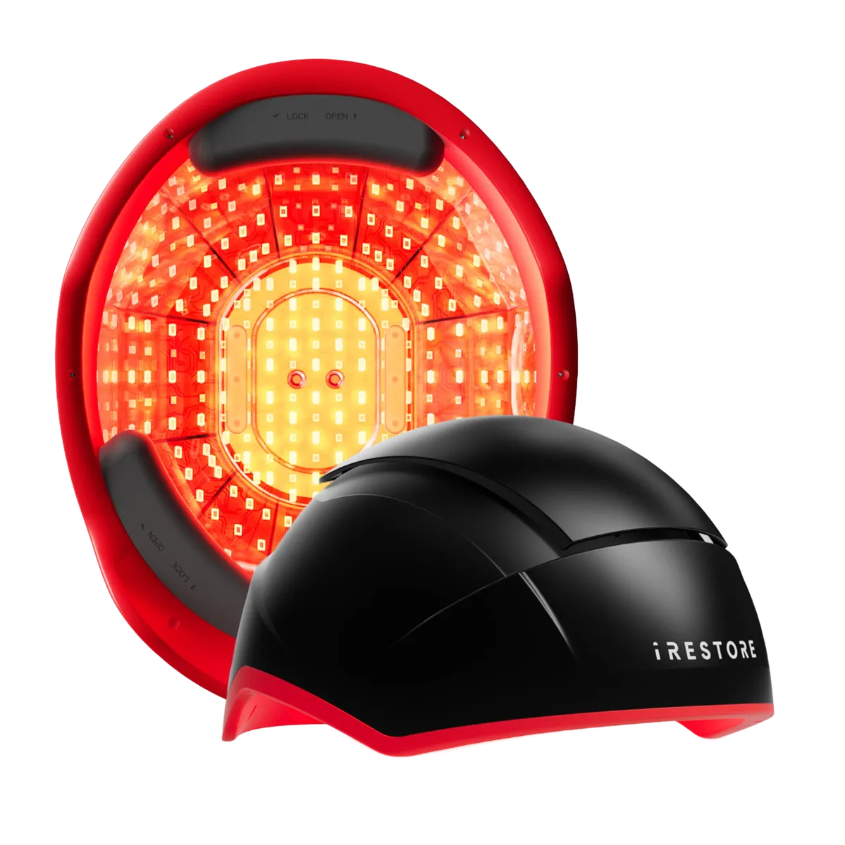 Iris Store Red Light Helmet