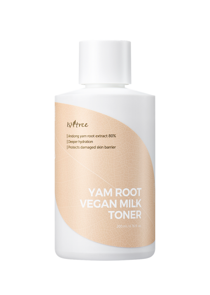 Vegan yam root milk toner
