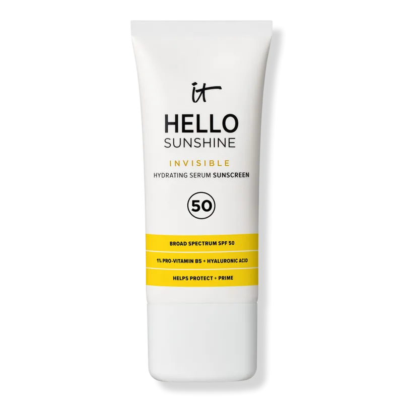 IT Cosmetics Hello Sunshine Invisible Hydrating Serum Sunscreen SPF 50