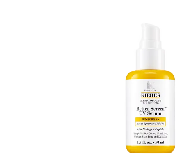 Better Screen UV Serum SPF 50 Facial Sunscreen with Collagen Peptides