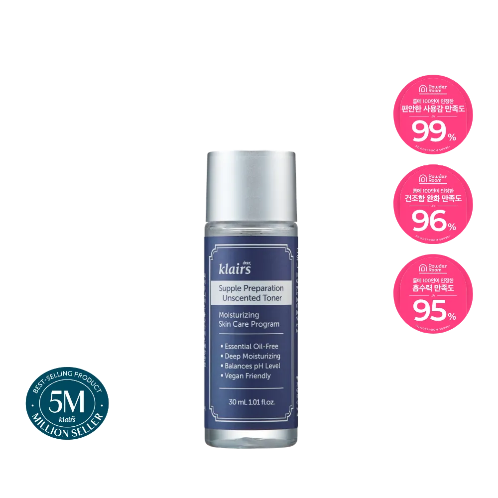 Klairs Supple Preparation Unscented Toner