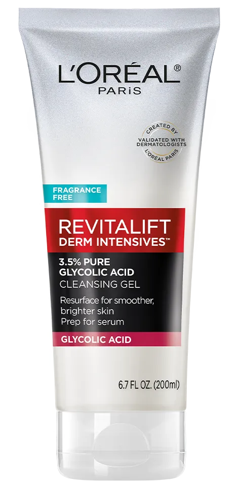 L'Oreal 3.5% Pure Glycolic Acid Cleansing Gel