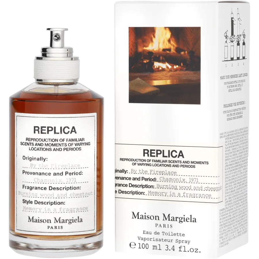 Replica By the Fireplace
