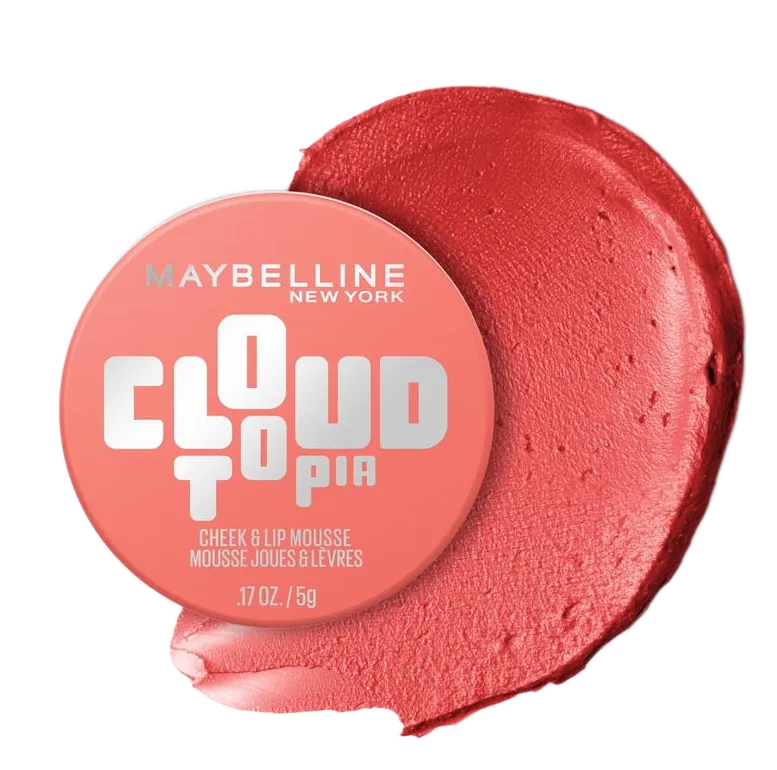 Maybelline Cloud Topia Blush in Coral Illusion