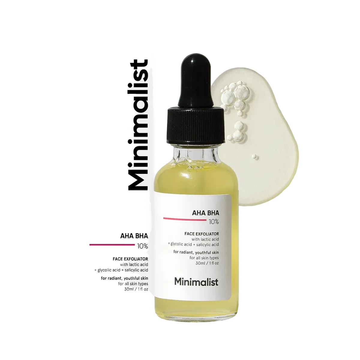 10% AHA + 2% BHA Face Exfoliating Serum