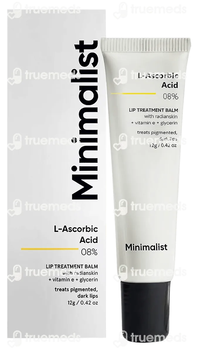 L-Ascorbic Acid 8% Lip Treatment with Vitamin E and Glycerine