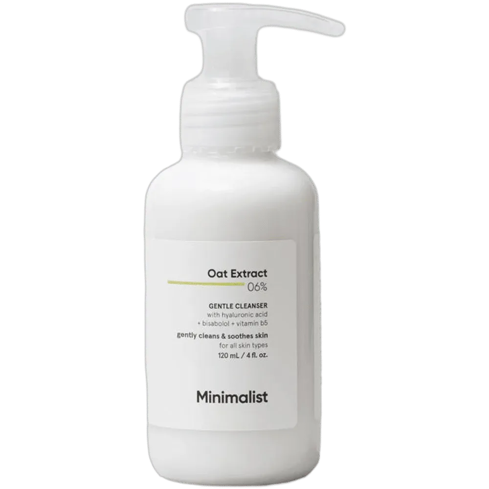 Oat extract cleanser
