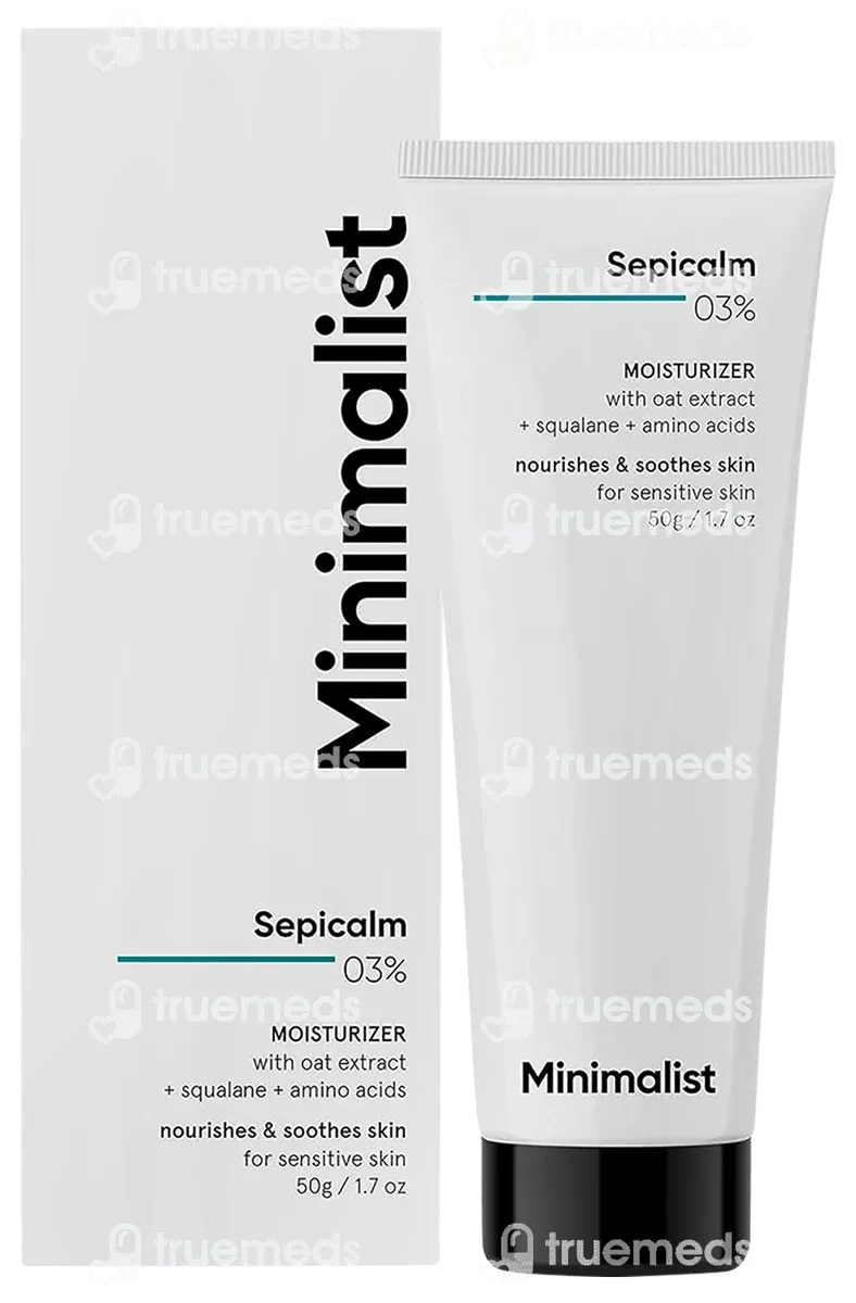 Minimalist Sepicalm Moisturizer with Oat Extract