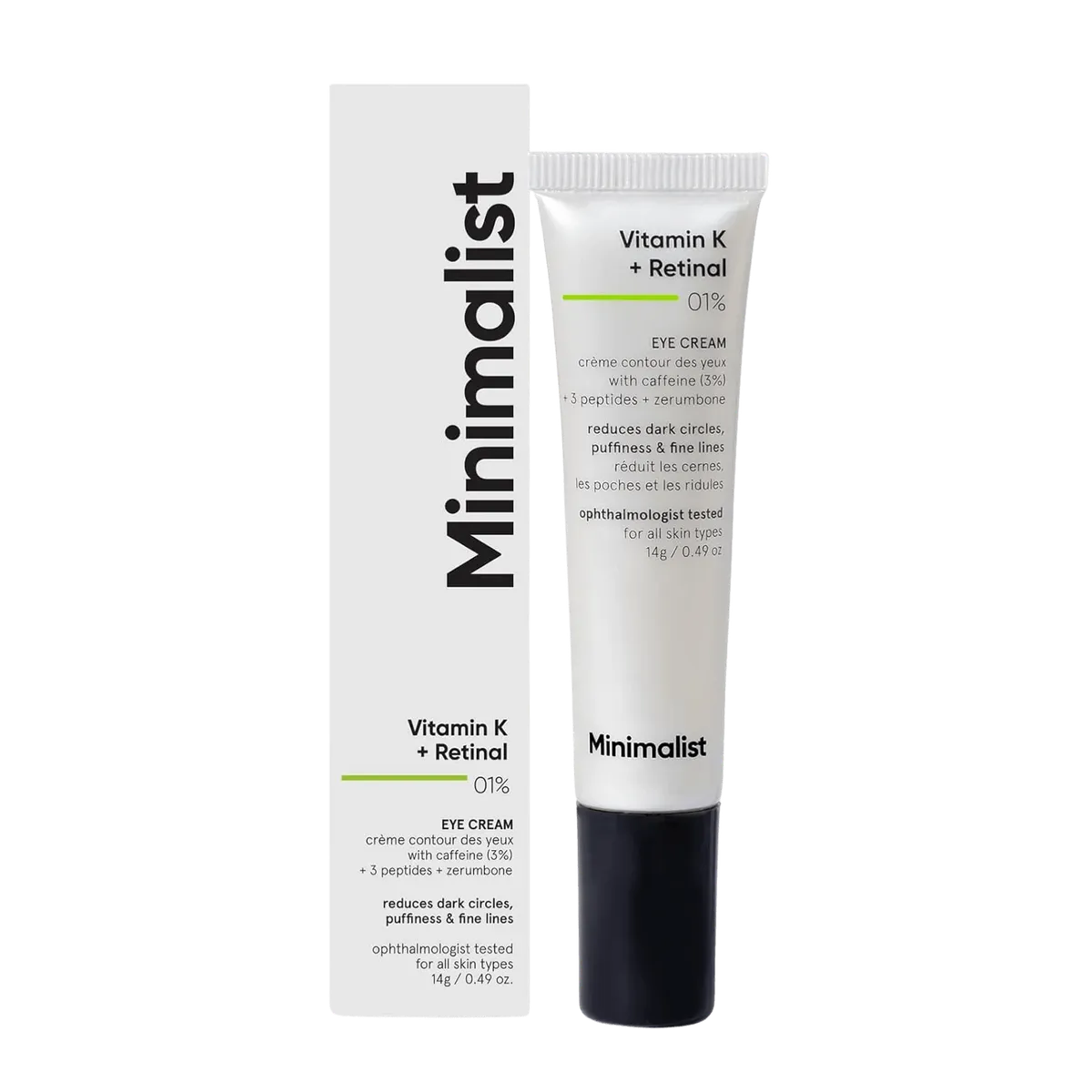 Vitamin K Retinal 0.1% Eye Cream