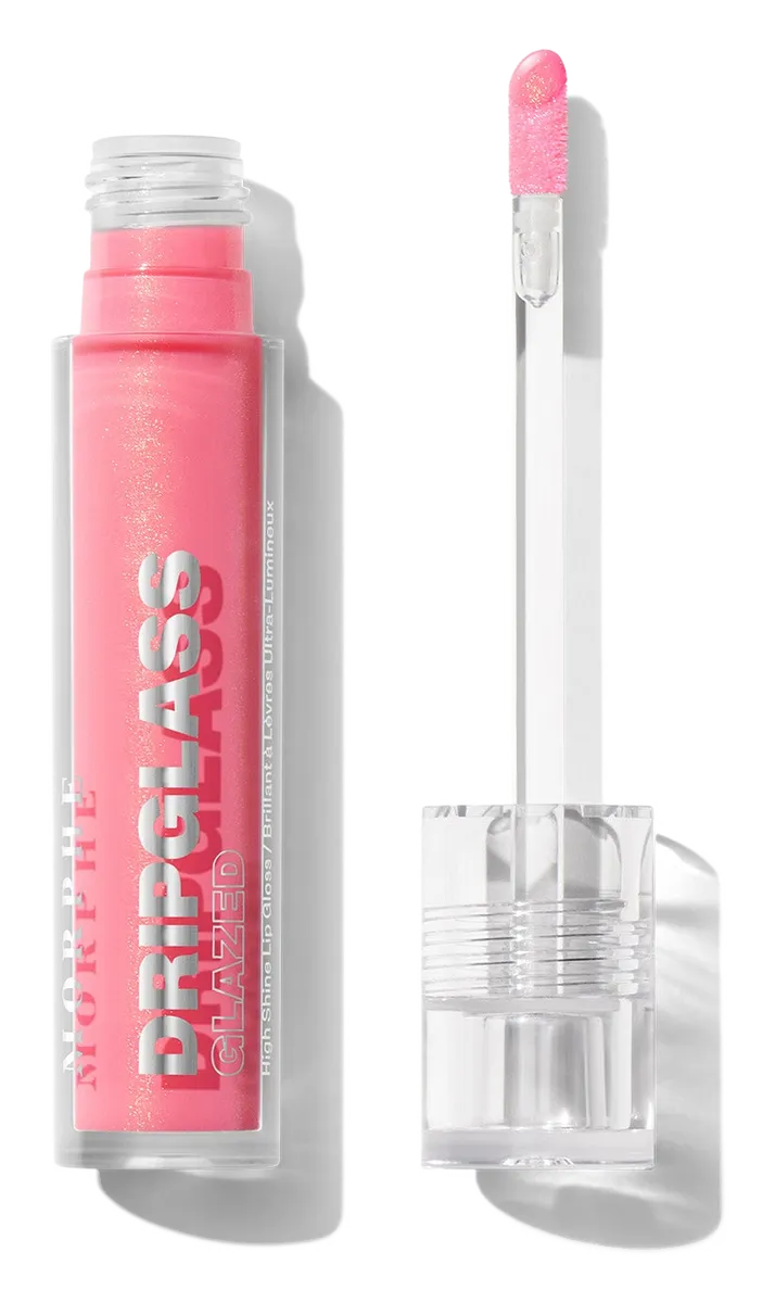 Morphe Drip Glass Lip Gloss Get Glazed Pink Mirror