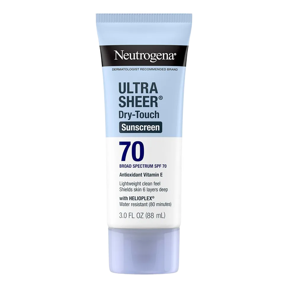 Neutrogena Dry Touch SPF 70 Sunscreen