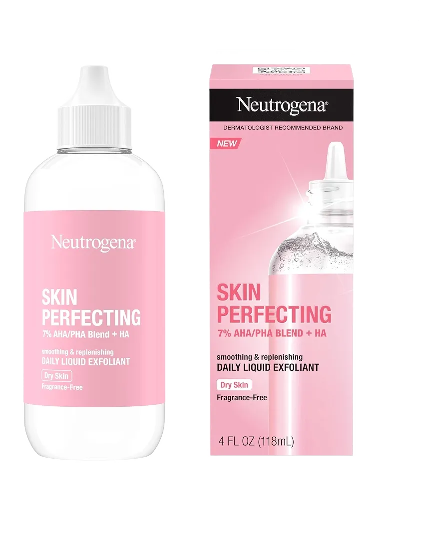 Neutrogena Skin Perfecting 7% AHA and PHA Exfoliating Toner