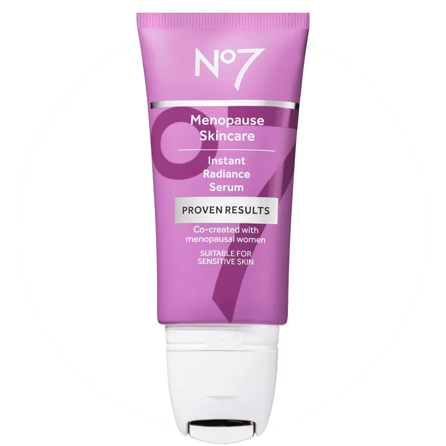 No7 Menopause Skincare Instant Radiance Serum