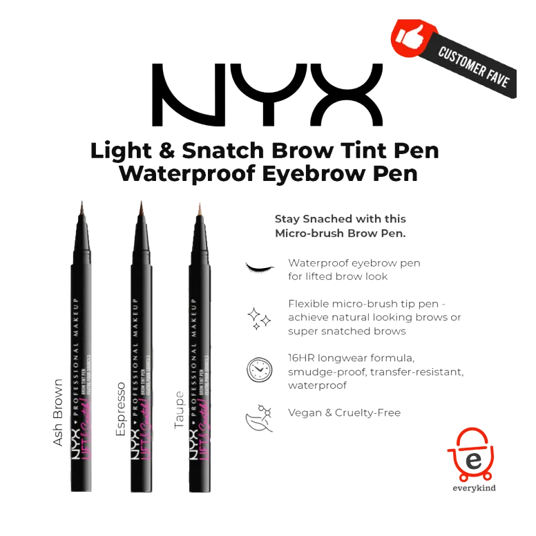 NYX Lift and Snatch Brow Pen